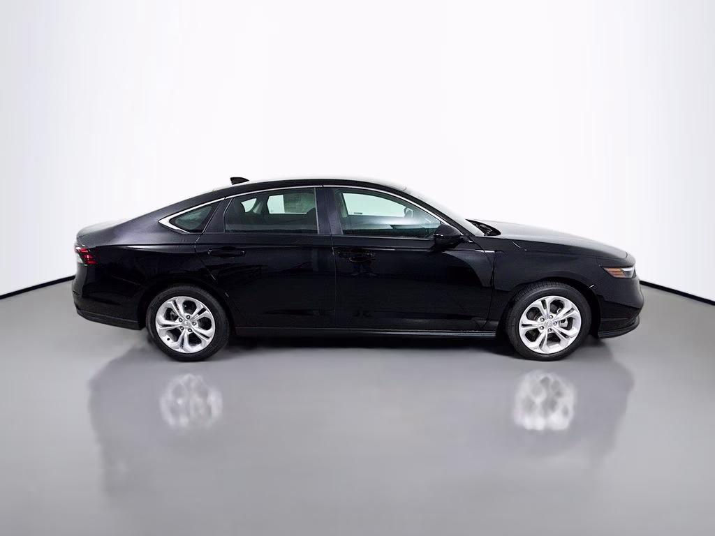 2025 Crystal Black Pearl Honda Accord LX FWD Sedan