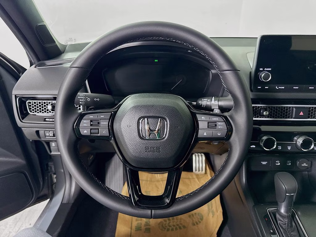 2026 Urban Gray Pearl Honda Civic Hybrid Sport FWD Sedan