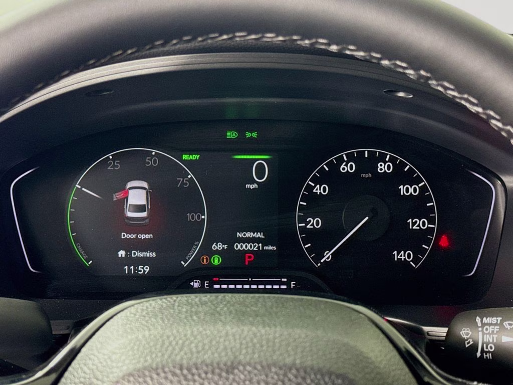 2026 Urban Gray Pearl Honda Civic Hybrid Sport FWD Sedan