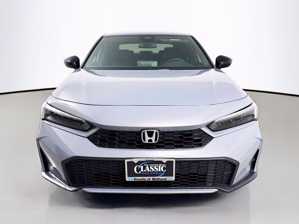 2026 Urban Gray Pearl Honda Civic Hybrid Sport FWD Sedan