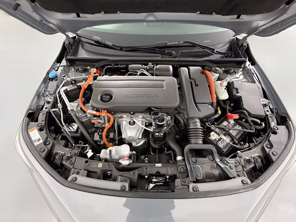 2026 Urban Gray Pearl Honda Civic Hybrid Sport FWD Sedan