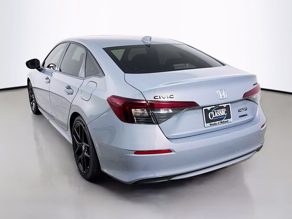 2026 Urban Gray Pearl Honda Civic Hybrid Sport FWD Sedan