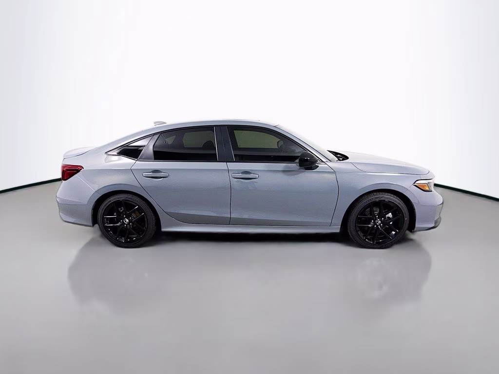 2026 Urban Gray Pearl Honda Civic Hybrid Sport FWD Sedan