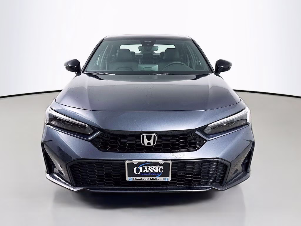 2026 Meteorite Gray Metallic Honda Civic Hybrid Sport Touring FWD Sedan