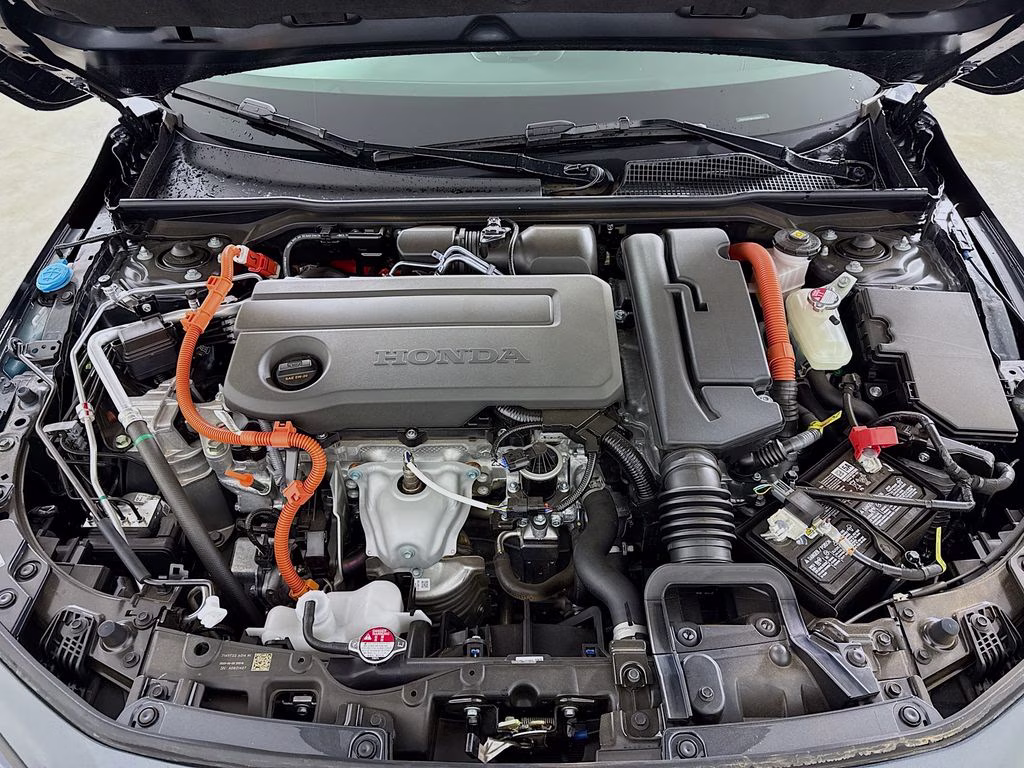 2026 Meteorite Gray Metallic Honda Civic Hybrid Sport Touring FWD Sedan