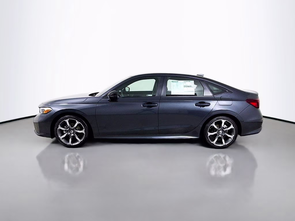 2026 Meteorite Gray Metallic Honda Civic Hybrid Sport Touring FWD Sedan