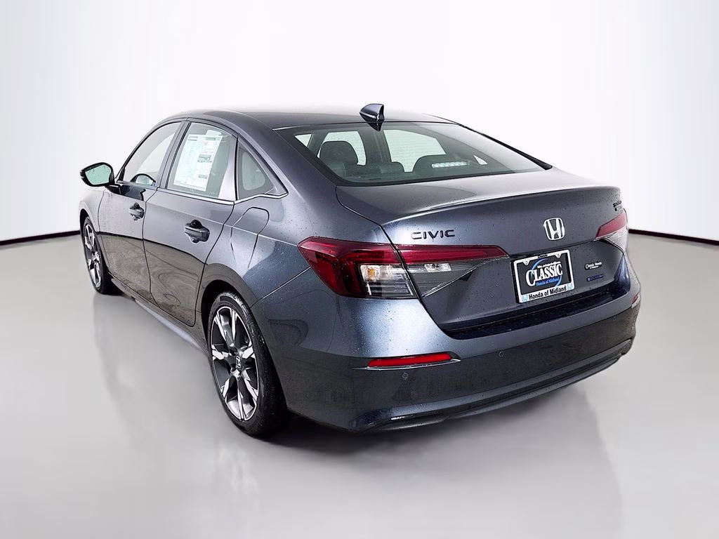 2026 Meteorite Gray Metallic Honda Civic Hybrid Sport Touring FWD Sedan