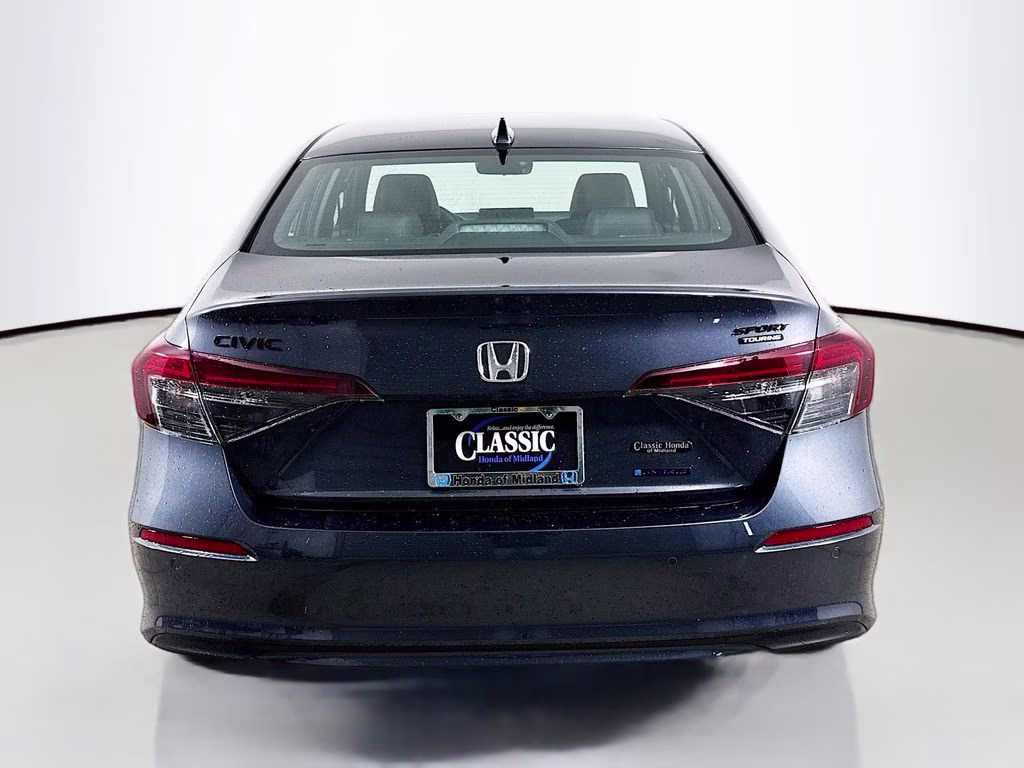 2026 Meteorite Gray Metallic Honda Civic Hybrid Sport Touring FWD Sedan