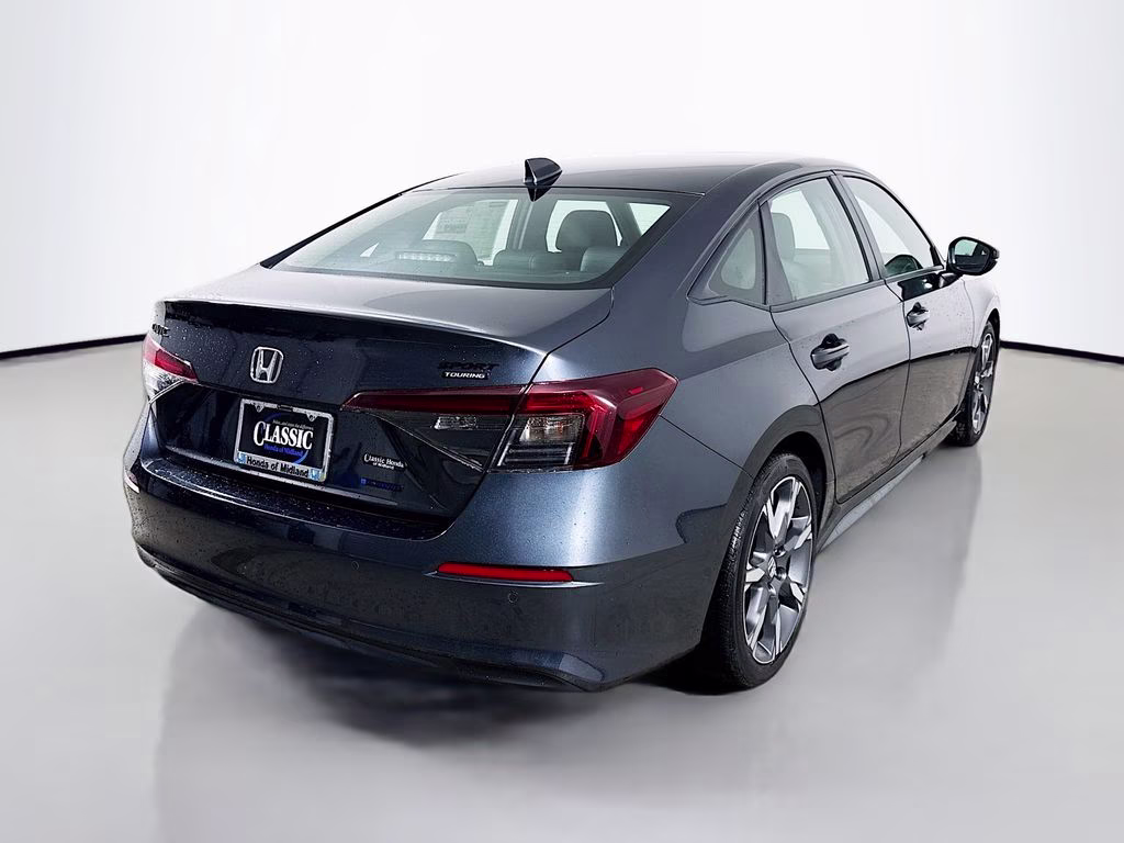 2026 Meteorite Gray Metallic Honda Civic Hybrid Sport Touring FWD Sedan