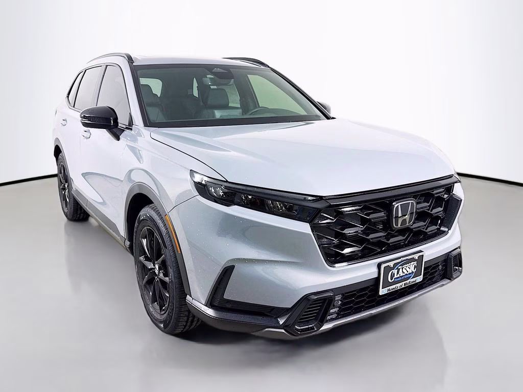 2026 Urban Gray Pearl Honda CR-V Hybrid Sport-L FWD SUV