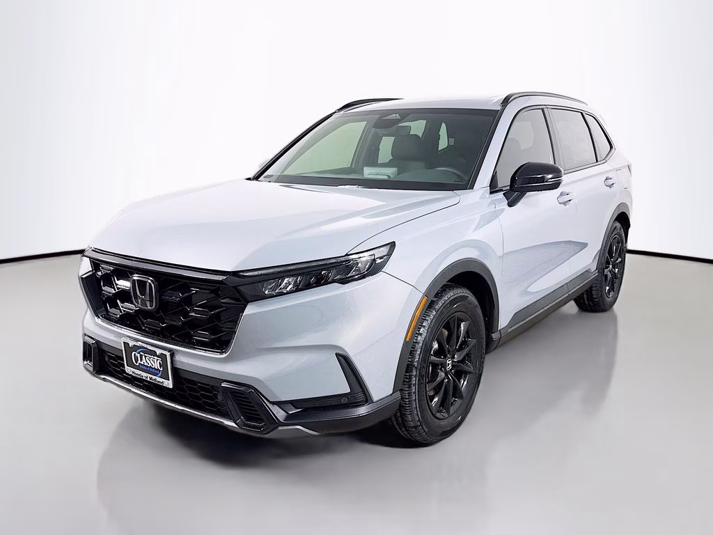 2026 Urban Gray Pearl Honda CR-V Hybrid Sport-L FWD SUV