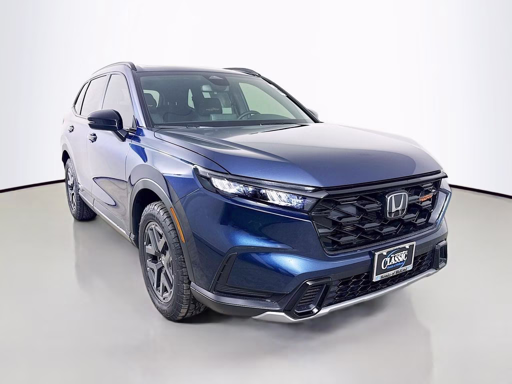 2026 Canyon River Blue Metallic Honda CR-V Hybrid TrailSport AWD SUV