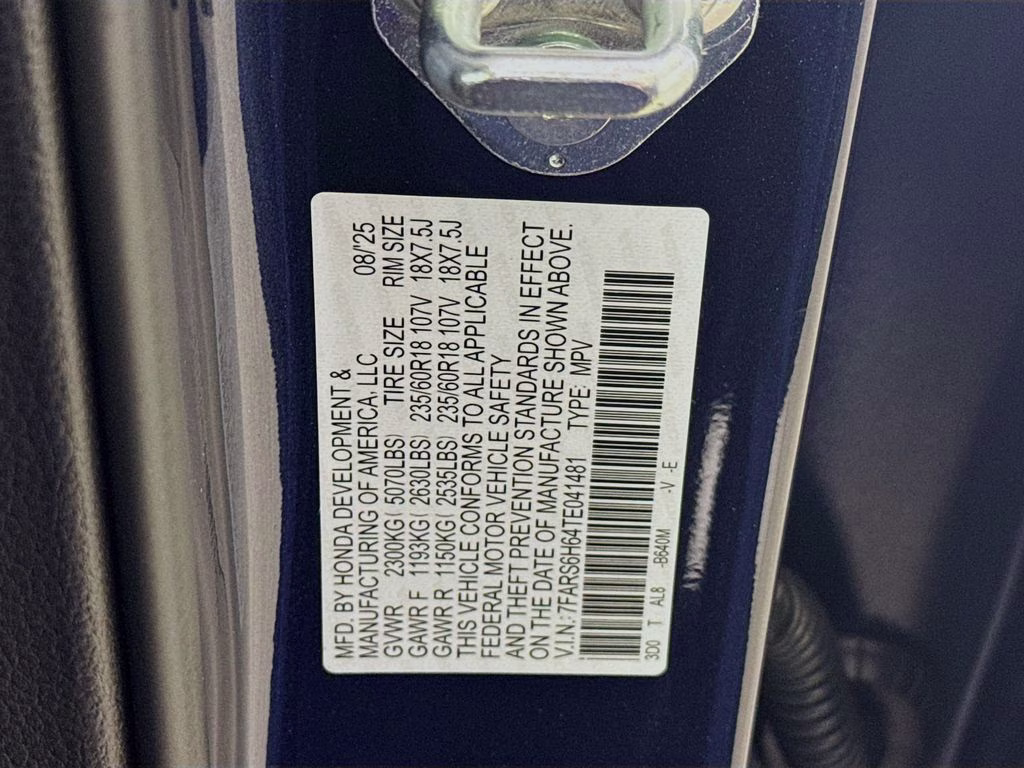 2026 Canyon River Blue Metallic Honda CR-V Hybrid TrailSport AWD SUV