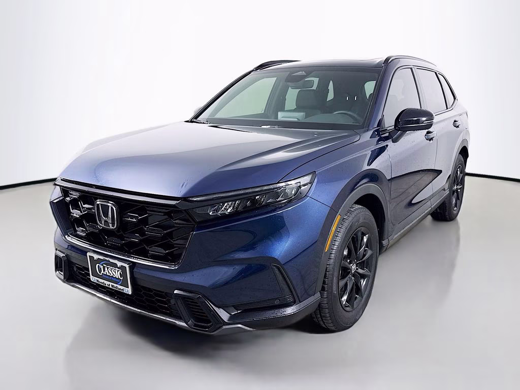 2026 Canyon River Blue Metallic Honda CR-V Hybrid Sport-L AWD SUV