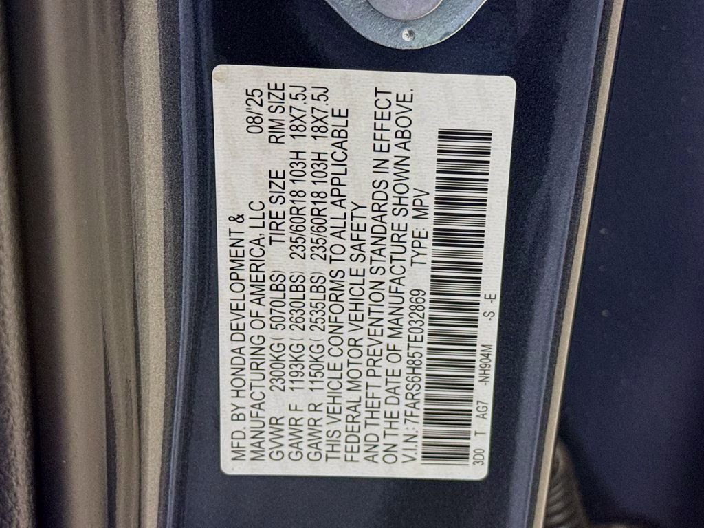 2026 Meteorite Gray Metallic Honda CR-V Hybrid Sport-L AWD SUV