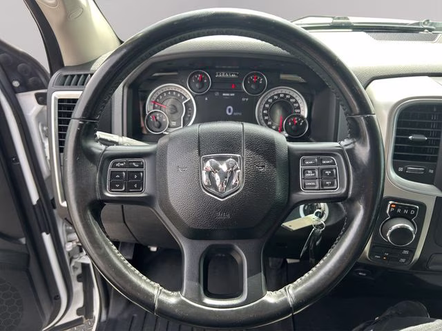 2019 Bright White Clearcoat Ram 1500 SLT 4X4 Truck