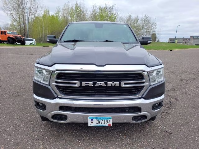 2019 Granite Crystal Metallic Clearcoat Ram 1500 Big Horn 4X4 Truck