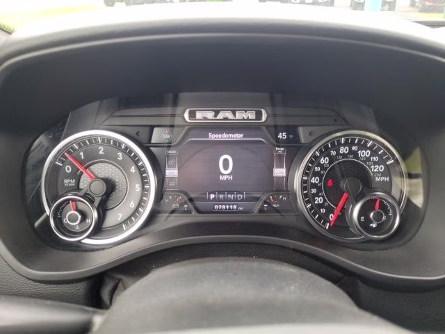 2019 Granite Crystal Metallic Clearcoat Ram 1500 Big Horn/Lone Star 4X4 Truck