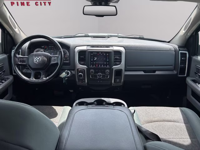 2019 Bright White Clearcoat Ram 1500 SLT 4X4 Truck
