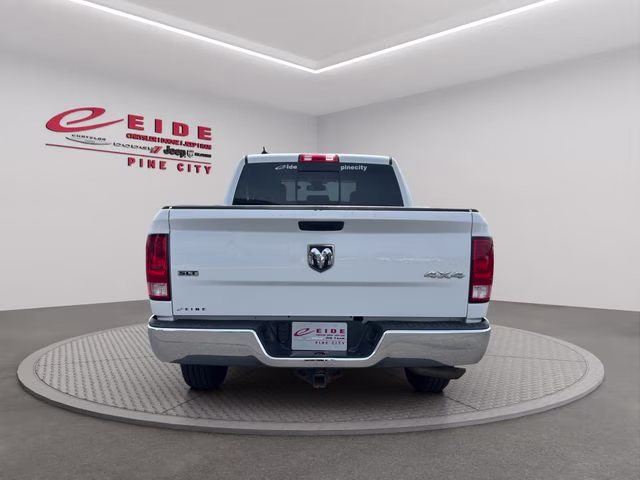 2019 Bright White Clearcoat Ram 1500 SLT 4X4 Truck