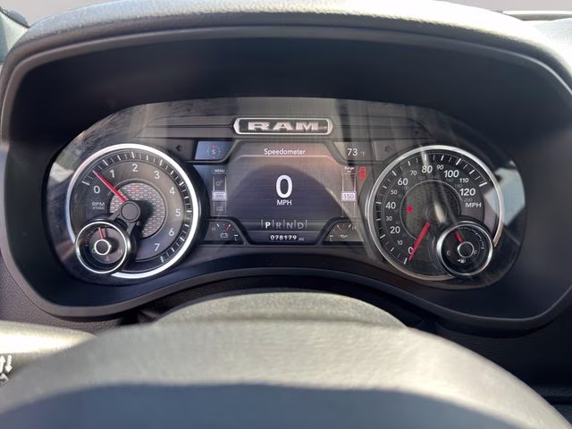 2019 Granite Crystal Metallic Clearcoat Ram 1500 Big Horn 4X4 Truck