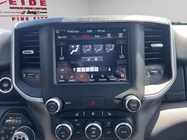 2019 Granite Crystal Metallic Clearcoat Ram 1500 Big Horn 4X4 Truck