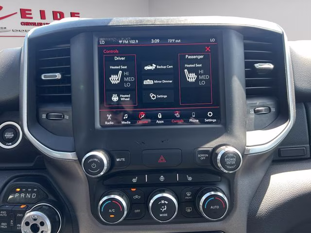 2019 Granite Crystal Metallic Clearcoat Ram 1500 Big Horn 4X4 Truck