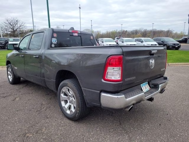 2019 Granite Crystal Metallic Clearcoat Ram 1500 Big Horn 4X4 Truck