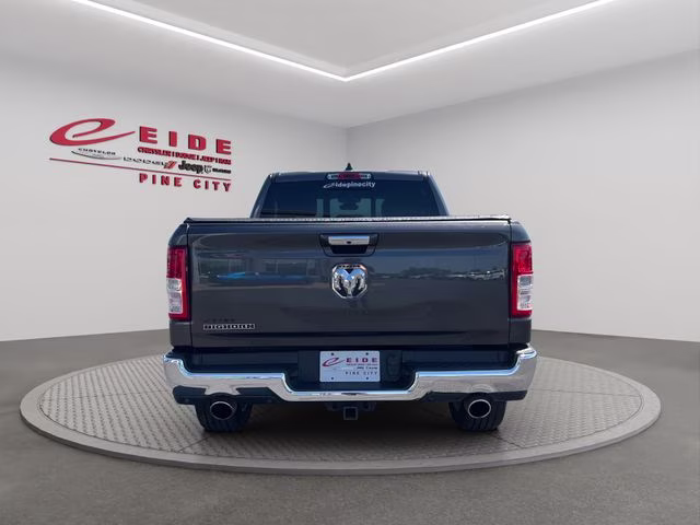 2019 Granite Crystal Metallic Clearcoat Ram 1500 Big Horn 4X4 Truck