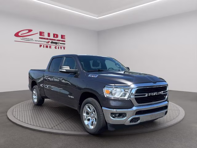2019 Granite Crystal Metallic Clearcoat Ram 1500 Big Horn 4X4 Truck