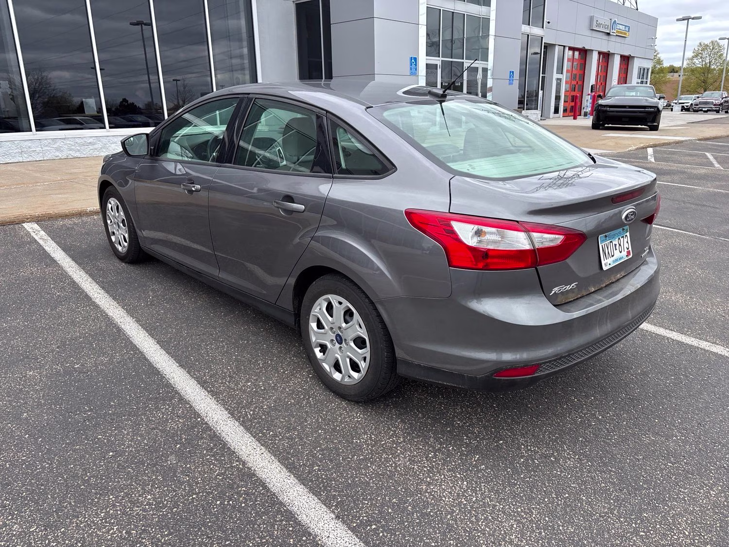 2012 Sterling Gray Metallic Ford Focus SE FWD Sedan