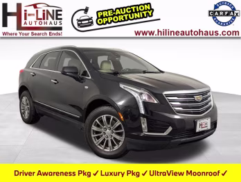 2019 Stellar Black Metallic Cadillac XT5 Luxury AWD SUV