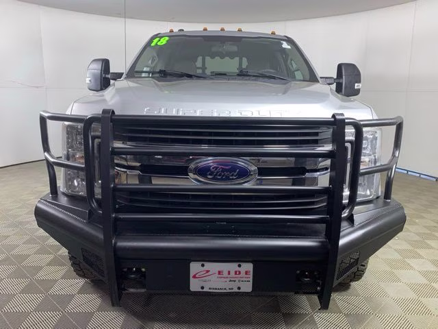 2018 Ingot Silver Metallic Ford Super Duty F-350 SRW XLT 4X4 Truck