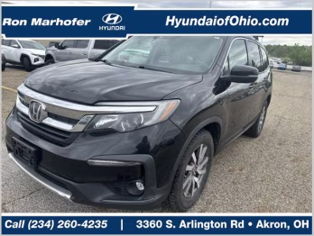 2019 Crystal Black Pearl Honda Pilot EX-L AWD SUV