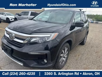 2019 Crystal Black Pearl Honda Pilot EX-L AWD SUV