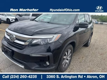 2019 Crystal Black Pearl Honda Pilot EX-L AWD SUV