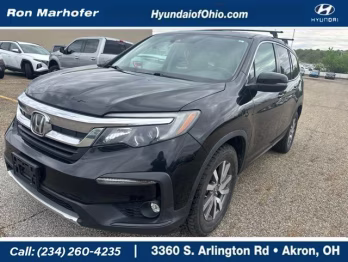 2019 Crystal Black Pearl Honda Pilot EX-L AWD SUV