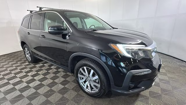 2019 Crystal Black Pearl Honda Pilot EX-L AWD SUV