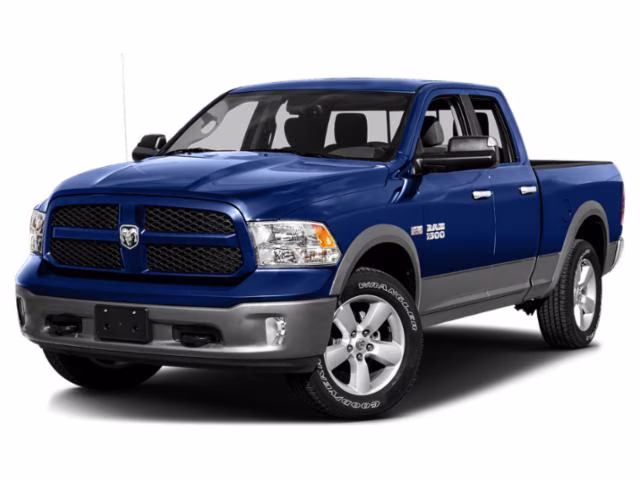 2015 Blue Streak Pearlcoat Ram 1500 Big Horn 4X4 Truck