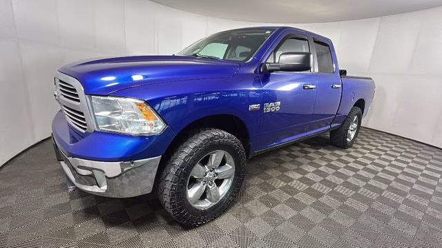 2015 Blue Streak Pearlcoat Ram 1500 Big Horn 4X4 Truck