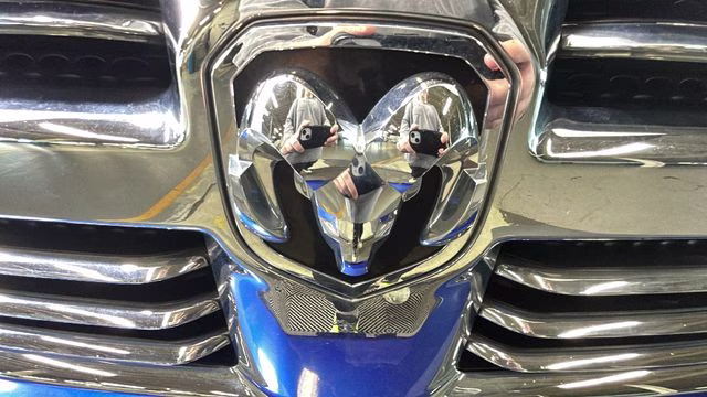 2015 Blue Streak Pearlcoat Ram 1500 Big Horn 4X4 Truck