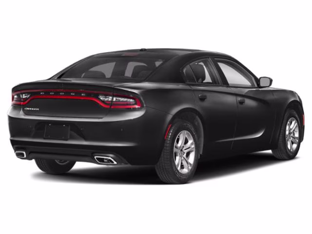 2023 Pitch Black Clearcoat Dodge Charger SXT RWD Sedan