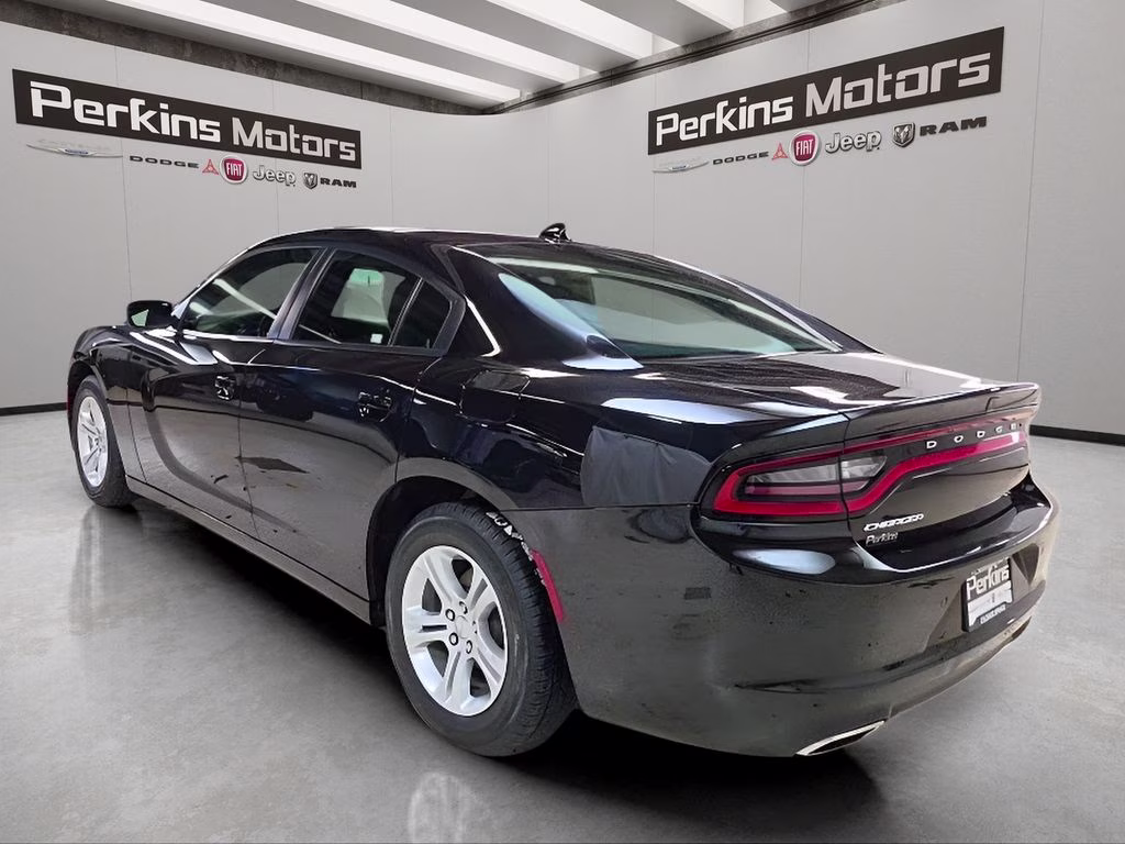 2023 Pitch Black Clearcoat Dodge Charger SXT RWD Sedan