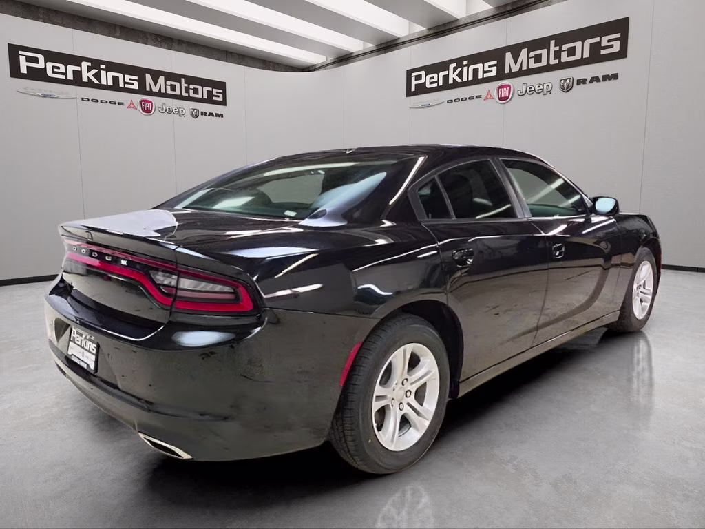 2023 Pitch Black Clearcoat Dodge Charger SXT RWD Sedan