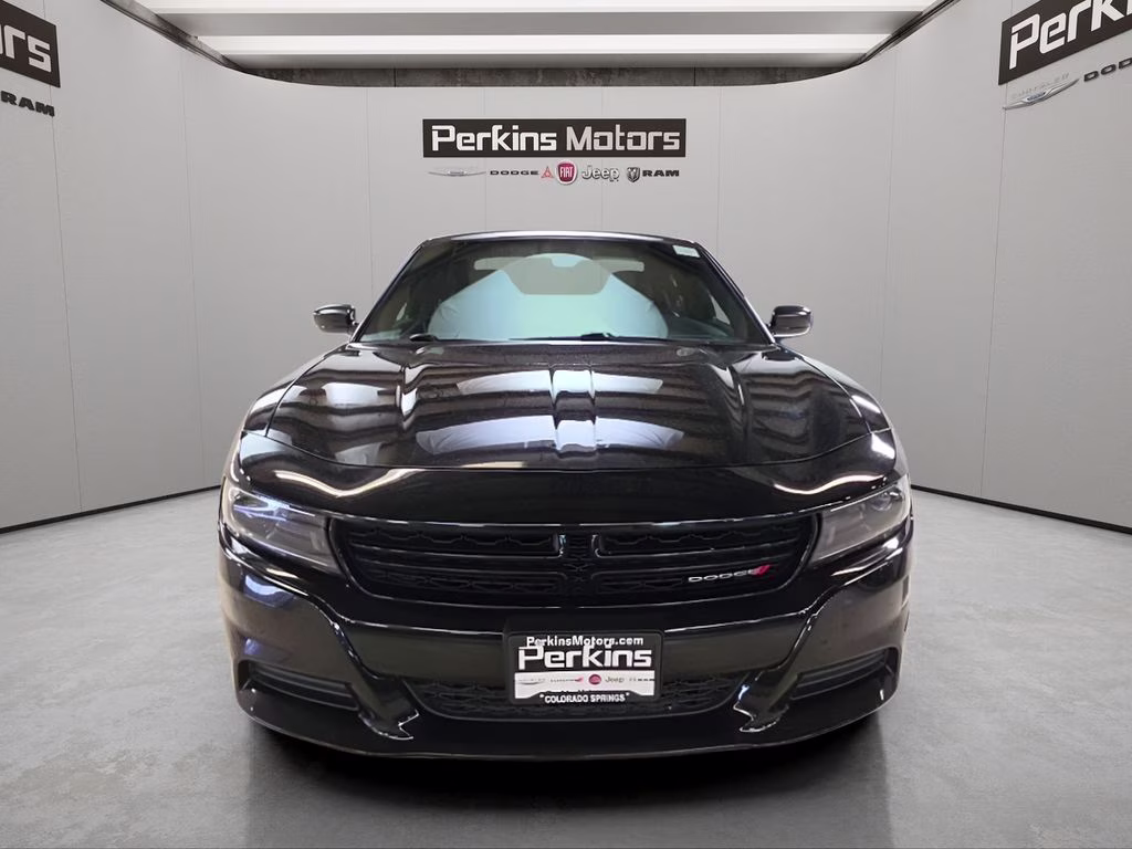 2023 Pitch Black Clearcoat Dodge Charger SXT RWD Sedan