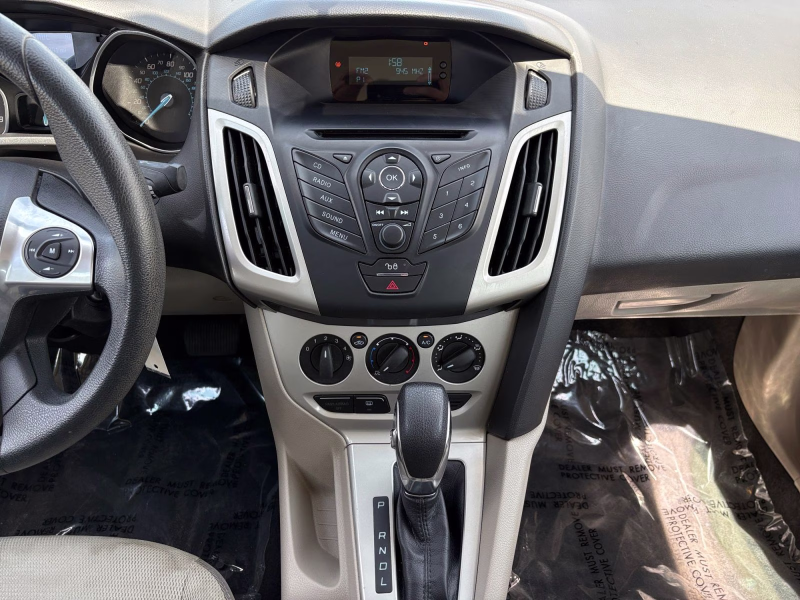 2012 Sterling Gray Metallic Ford Focus SE FWD Sedan