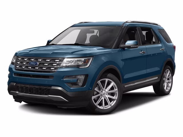 2016 Blue Ford Explorer Limited 4X4 SUV