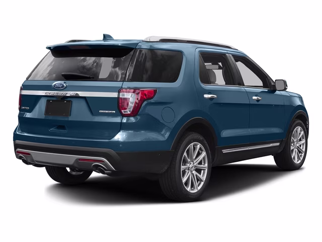 2016 Blue Ford Explorer Limited 4X4 SUV