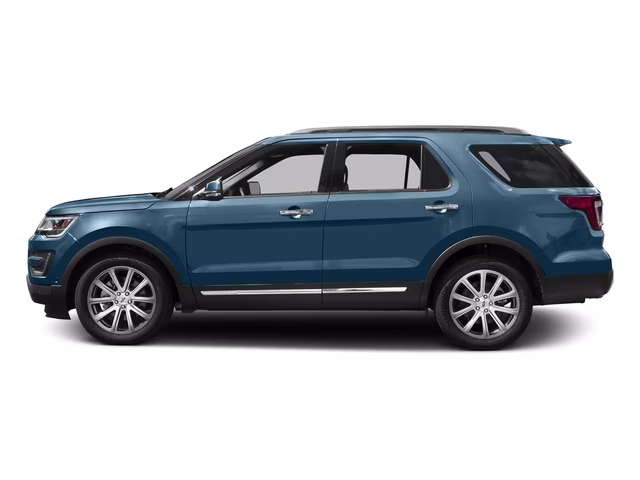 2016 Blue Ford Explorer Limited 4X4 SUV