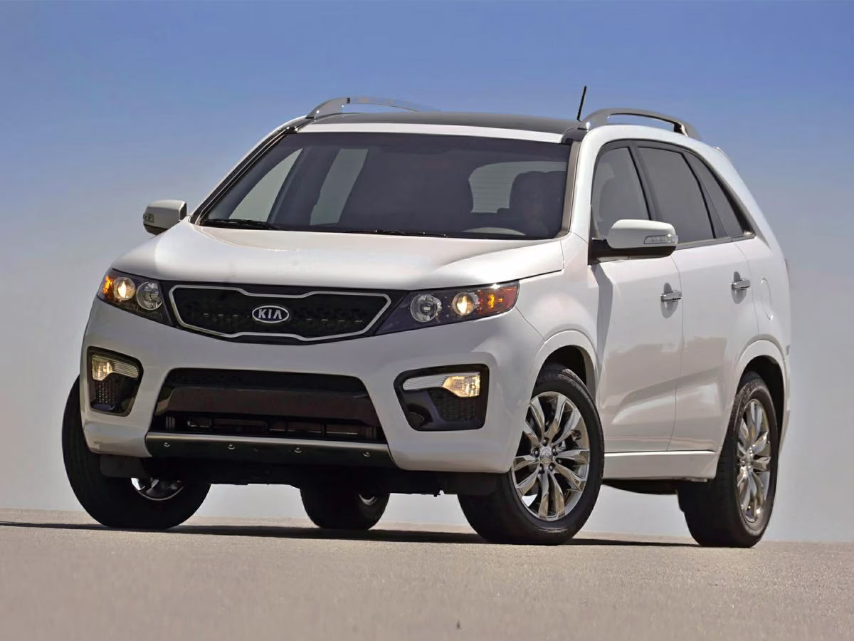 2011 Dark Cherry Kia Sorento SX AWD SUV